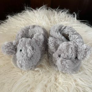 🐘 Pottery Barn Kids elephant crib slippers 🐘